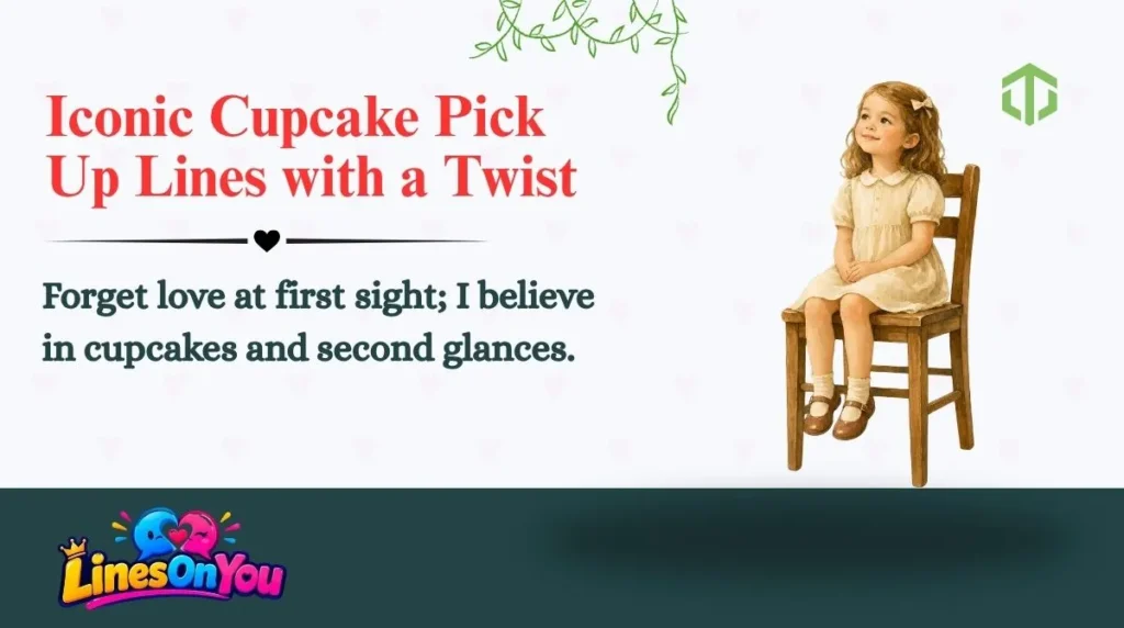 Iconic Cupcake Pick Up Lines with a Twist