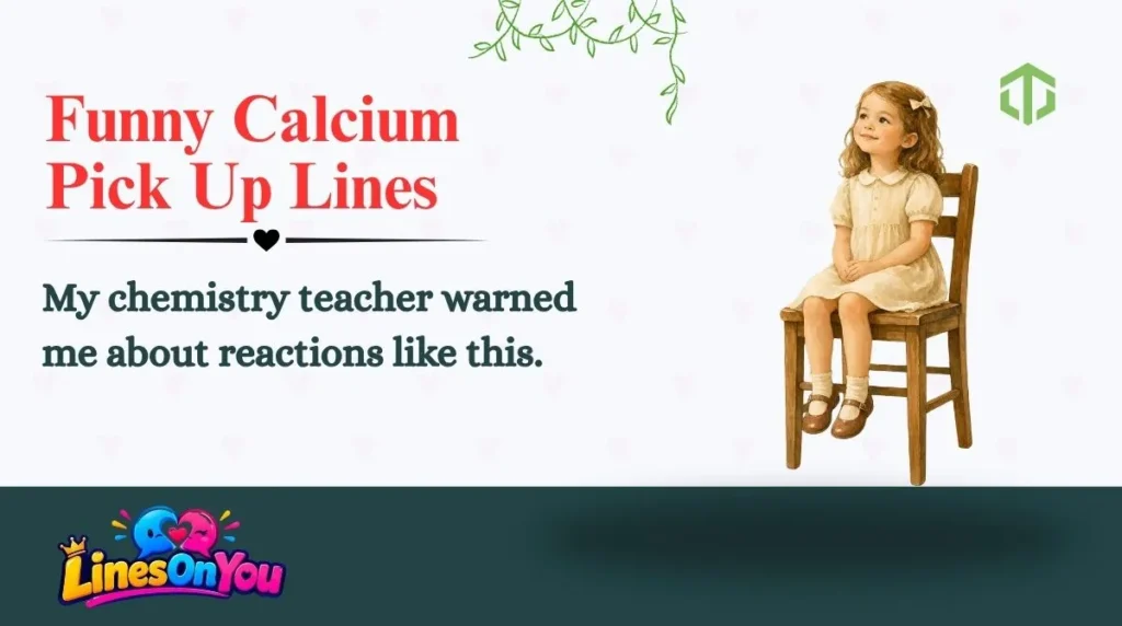 Funny Calcium Pick Up Lines