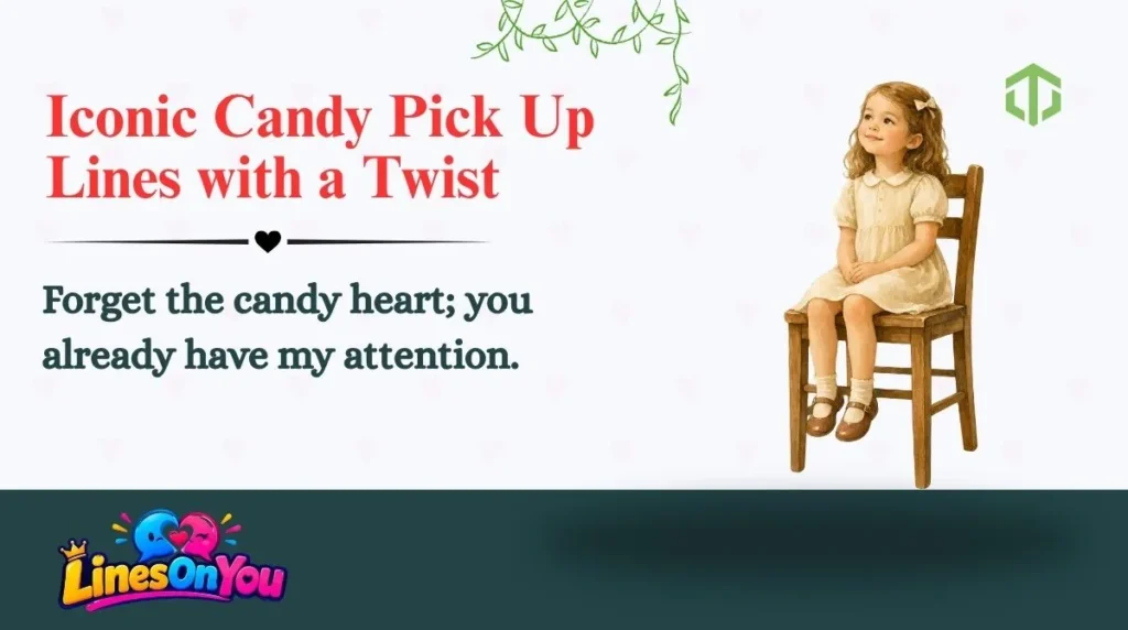 Iconic Candy Pick Up Lines with a Twist