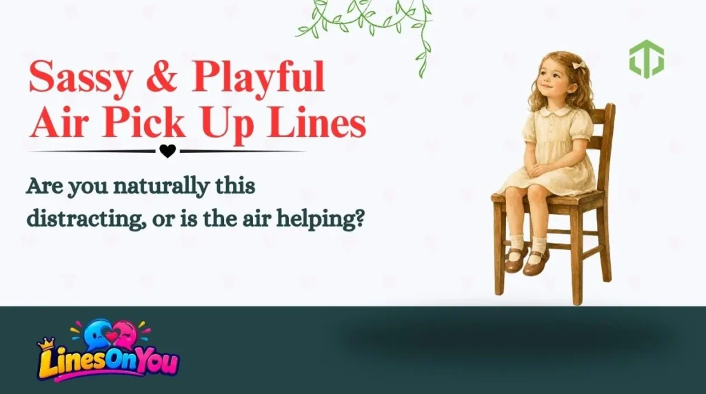 Sassy & Playful Air Pick Up Lines