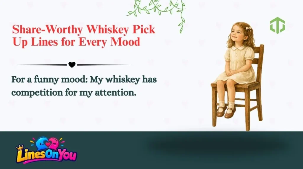 Share-Worthy Whiskey Pick Up Lines for Every Mood
